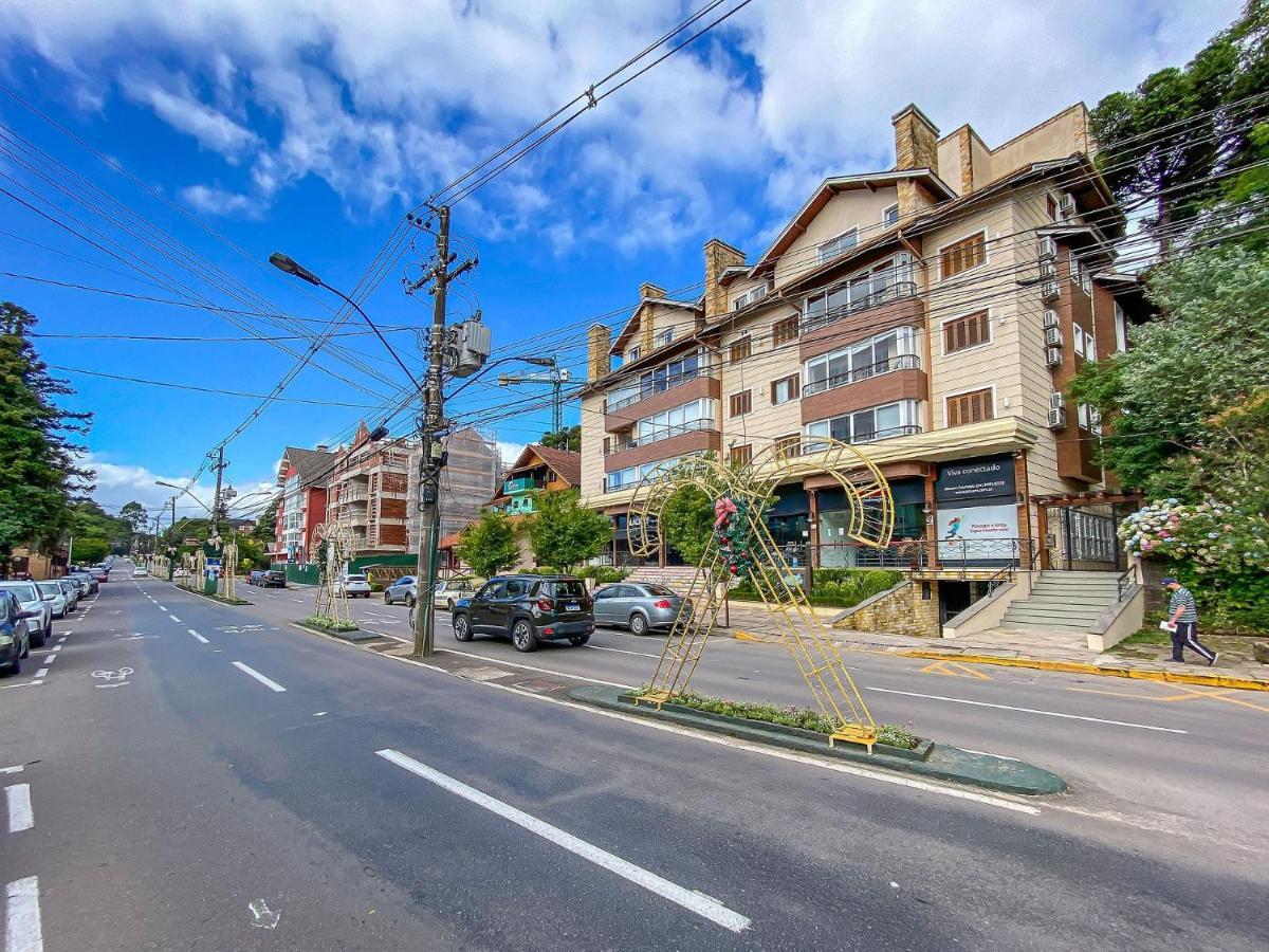 Flores Da Montanha 204C - Apto Borges De Medeiros Gramado 600 Metros Rua Coberta Apartment Luaran gambar